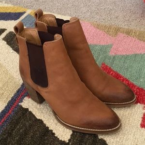 Monk & Lou western-style heeled booties